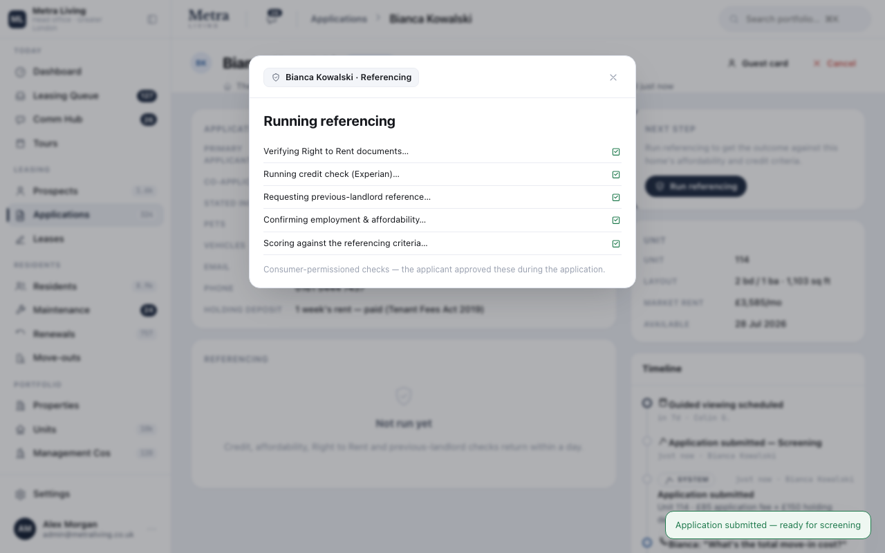 Step 2: Run referencing